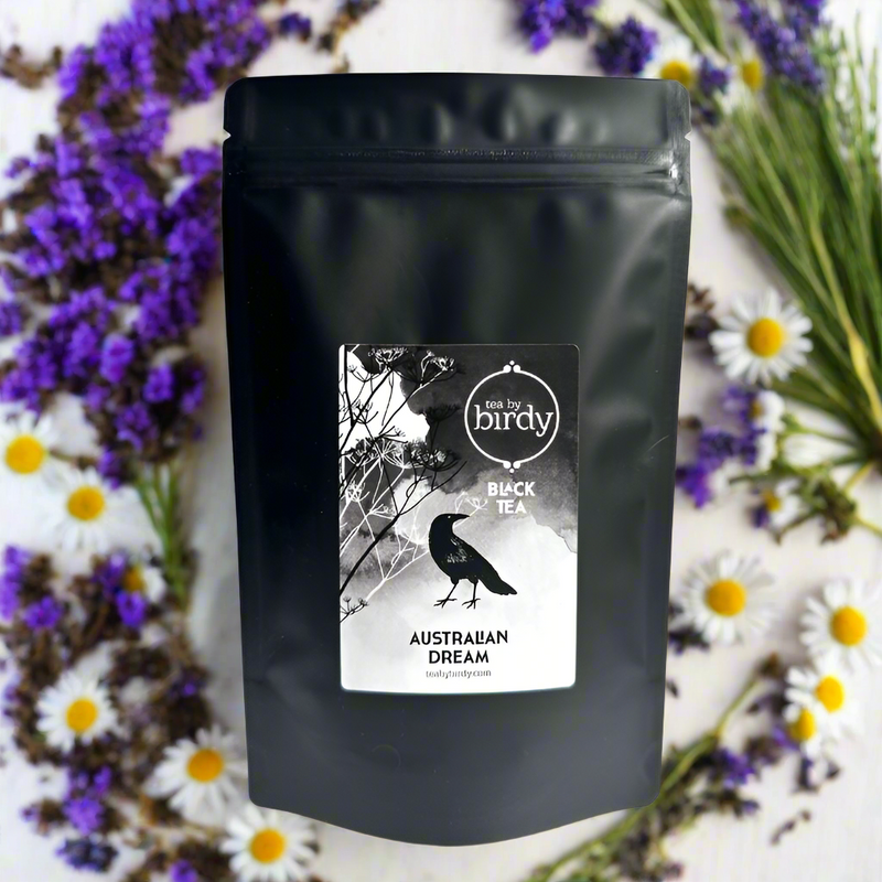 Black tea with lavender and chamomile 