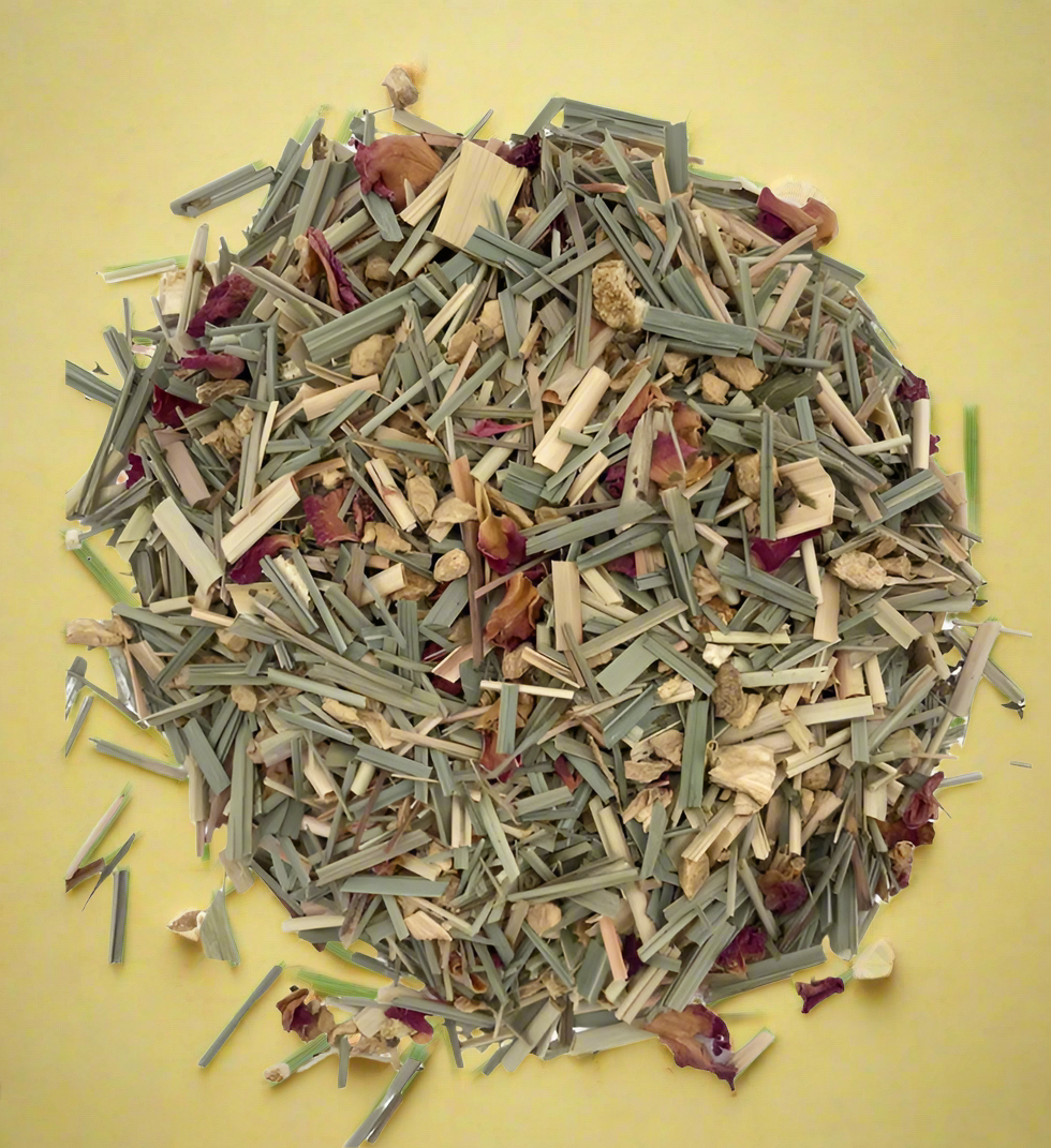 Lemongrass and ginger tea