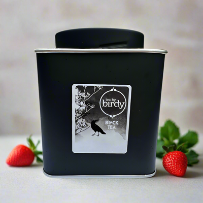Tea tin champagne strawberry 