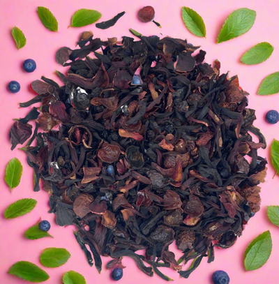 Queen of berries iced tea