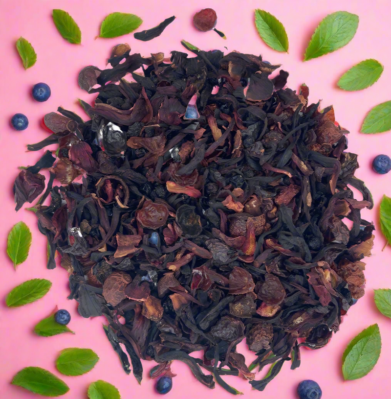 Queen of berries iced tea