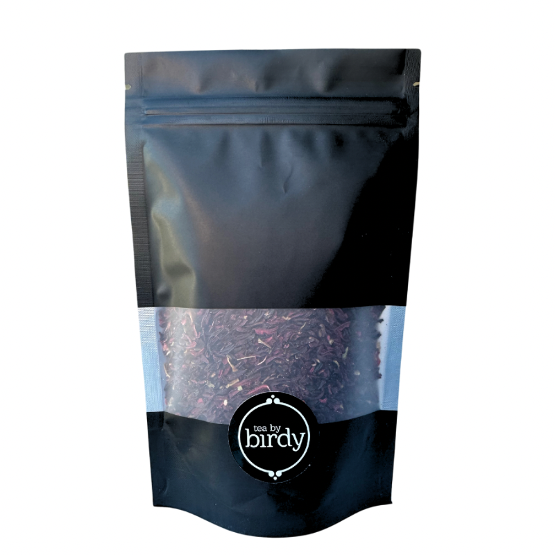 Organic hibiscus packaging 