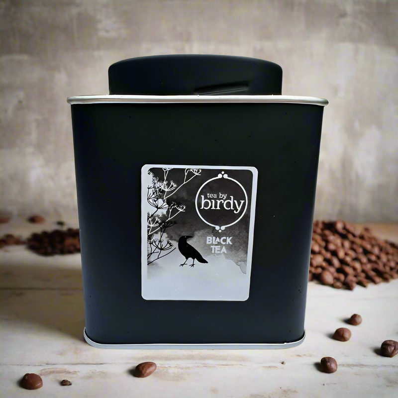 Chocolate tea tin 