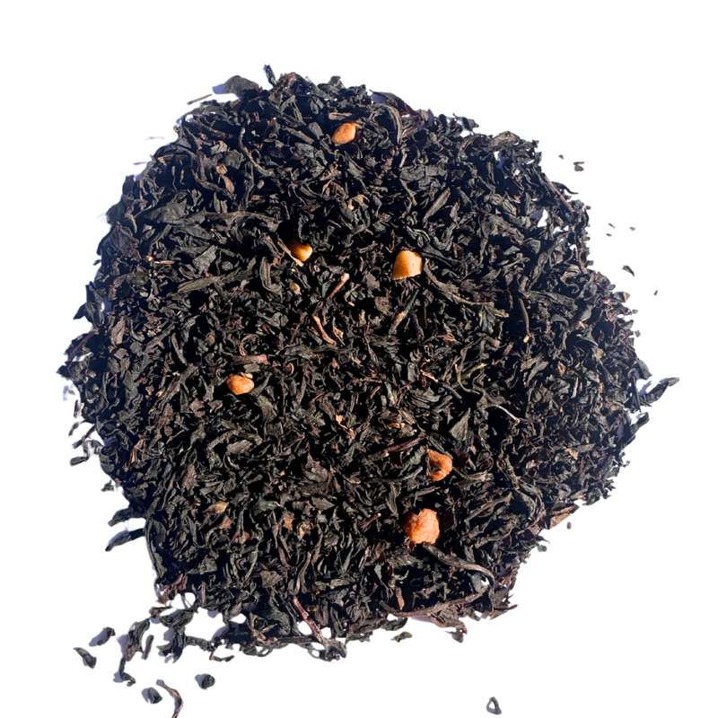 Crème caramel black tea