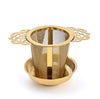 Tea Infuser Basket - Gold