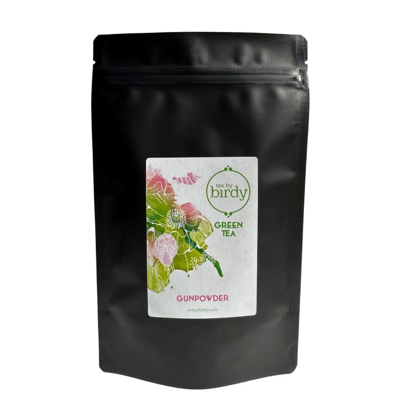 Gunpowder green tea - loose leaf packagin