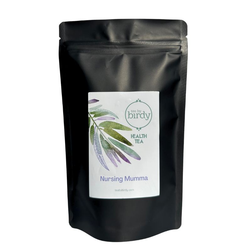 nursing mumma organic loose leaf tea packaging