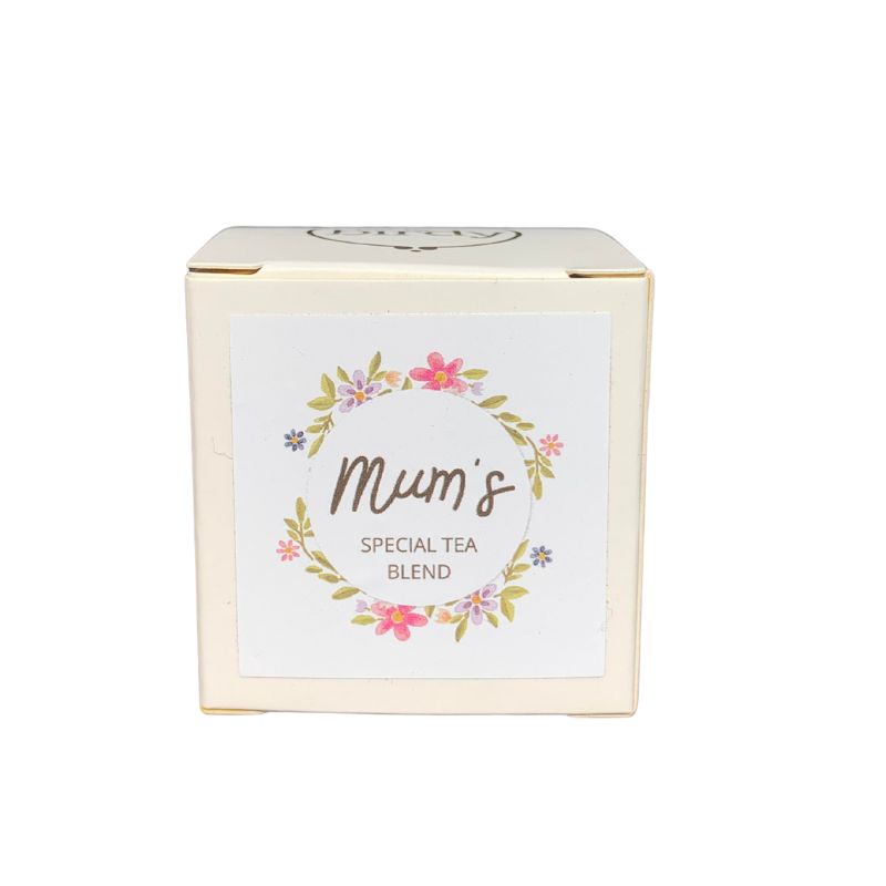 mothers day tea in a mini cube