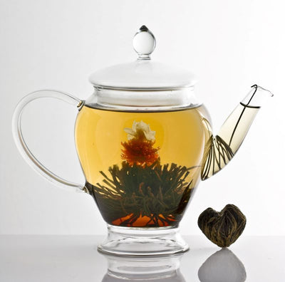 Flowering tea - chocolate and black tea