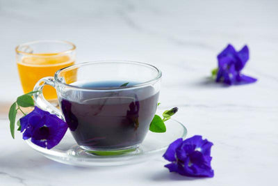Butterfly pea flower tea