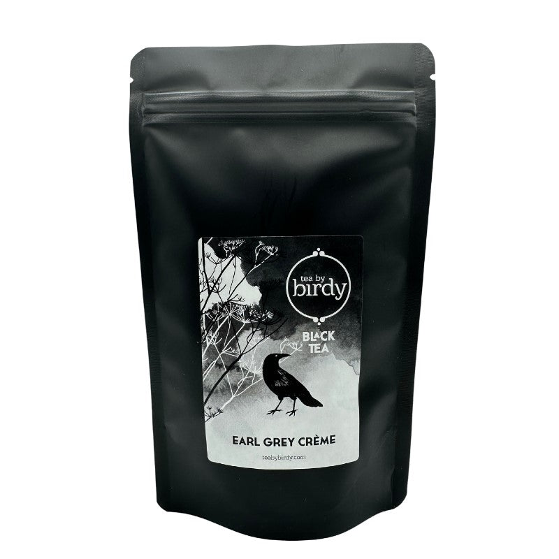 Earl Grey creme loose leaf black tea packaging