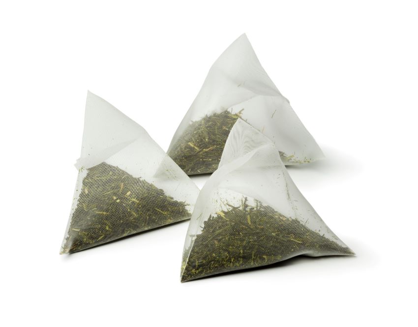 Green tea bags