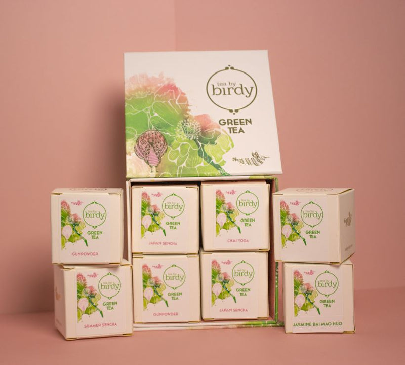 Green tea collection gift box