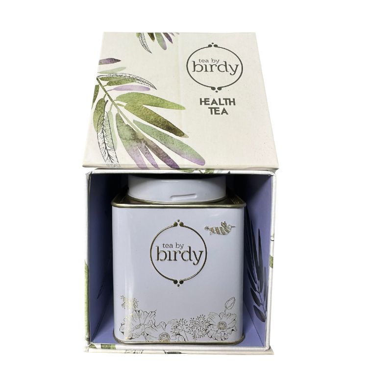 health tea in tin in giftbox