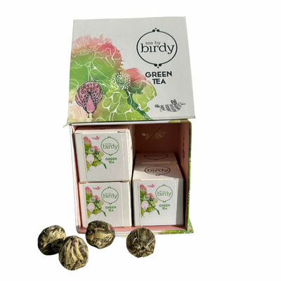 flowering tea- flowering in a gift box