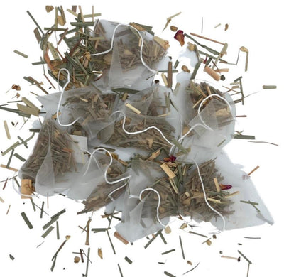 Lemongrass and Ginger herbal Pyramid Teabag