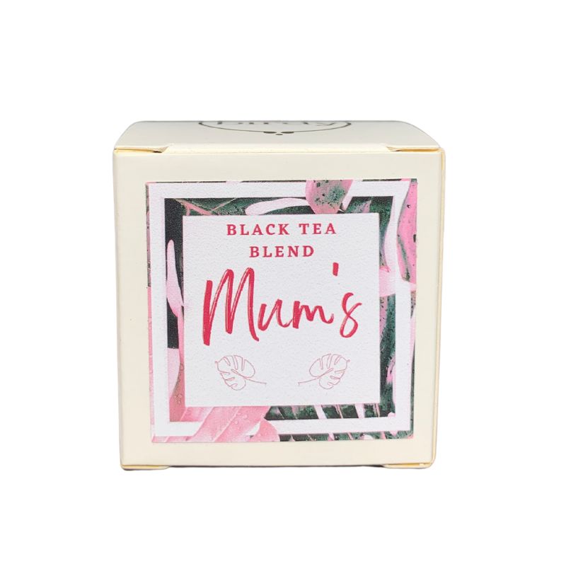 mini cube of mothers day tea